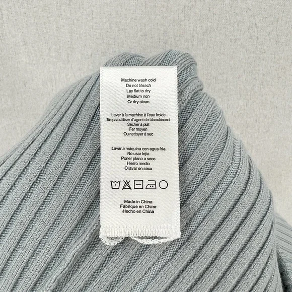 LUNYA Lounge Shorts Womens Large Chilled Blue Cozy Cotton Silk Bike Shorts NEW - Picture 11 of 14